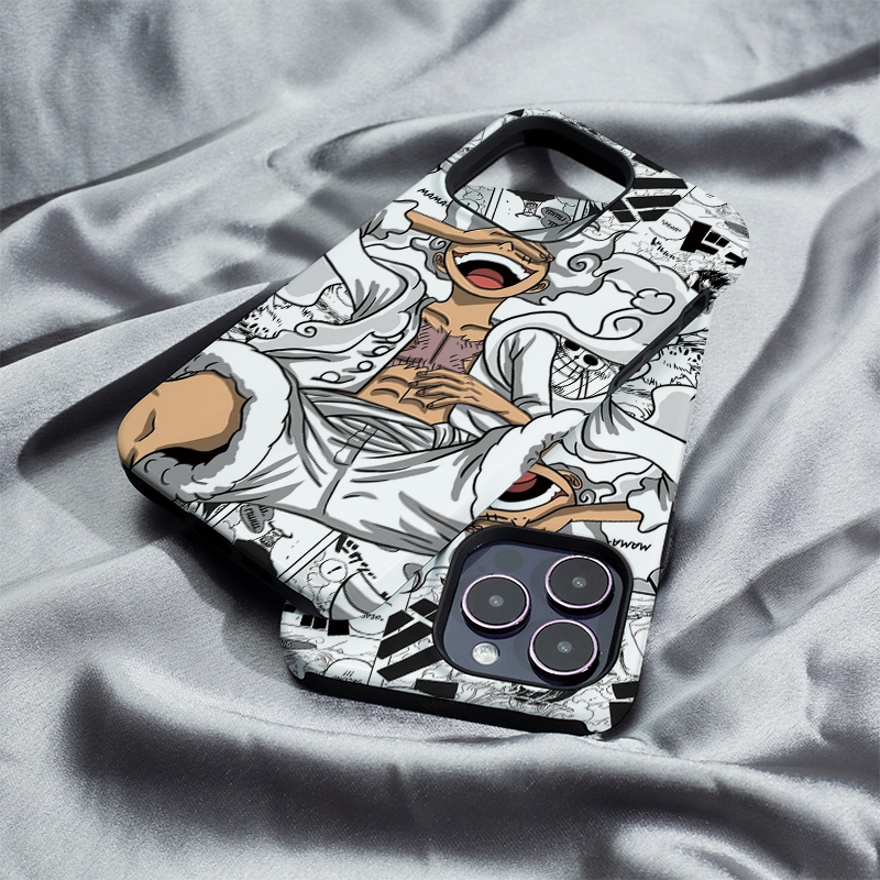 路飞变尼卡iphone16Promax手机壳13适用苹果15plus保护套菲林硬壳12mini二合一XS/XR高级11防摔7/8/SE2全包14