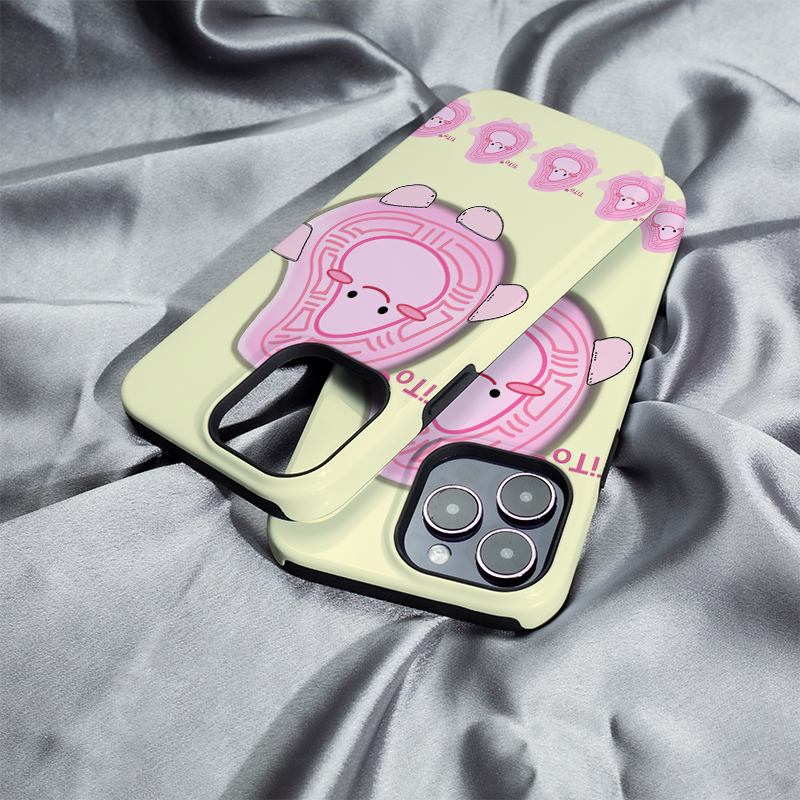 潮汕红桃粿iphone16Promax手机壳13适用苹果15plus保护套菲林硬壳12mini二合一XS/XR高级11防摔7/8/SE2全包14