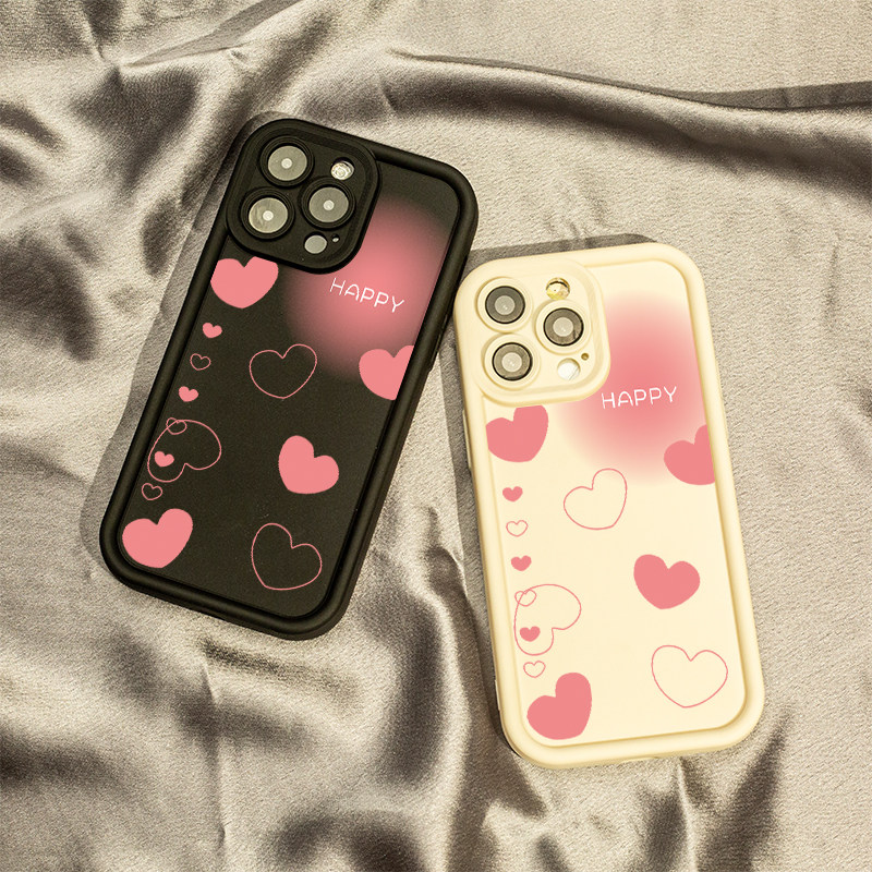 满屏粉爱心猫适用OPPOA97手机壳F11保护套新款K10情侣女RENO10PROPLUS全包REOPPOALMEV23高级外套5g硅胶软壳