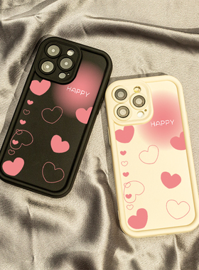 满屏粉爱心猫适用OPPOA97手机壳F11保护套新款K10情侣女RENO10PROPLUS全包REOPPOALMEV23高级外套5g硅胶软壳