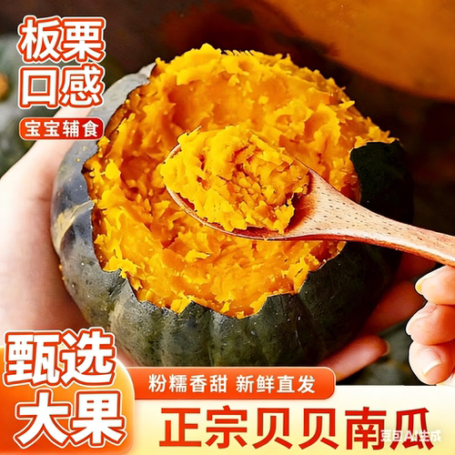 礼盒5斤装贝贝南瓜粉糯香甜辅食