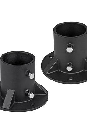 金属栏杆地板法兰用于围栏/邮箱/旗杆安装底座重型路灯安装适配器