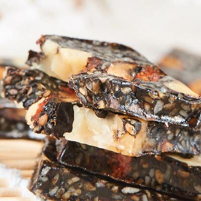 阿食胶糕正宗山东东阿即红NVS枣枸阿杞黑芝麻核桃固胶元糕阿胶膏