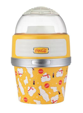 可口可乐爆米花机黄色款全自动小型家用厨房电器礼物fudi代购