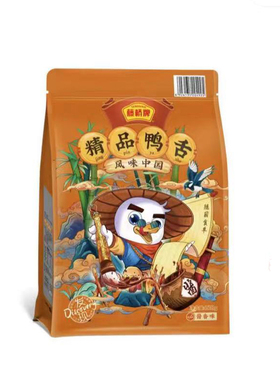 藤桥牌精品鸭舌酱香味218g鸭货卤味肉干休闲零食fudi代购
