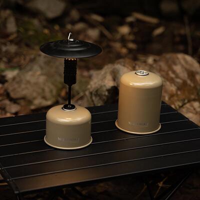 WELLHIKE户外金属气罐罩G2扁气罐G5高山瓦斯罐卡罐保护套