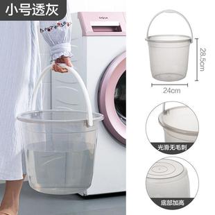 .塑料桶水桶家用储水用大水桶圆桶加厚塑料水桶手提大号宿舍洗衣