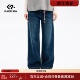 凡人优品女士牛仔裤 N114 长裤 直筒裤 百搭休闲裤