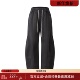 凡人优品阔腿裤 U120 子伞兵裤 男宽松直筒长裤 加绒松紧腰抽绳裤