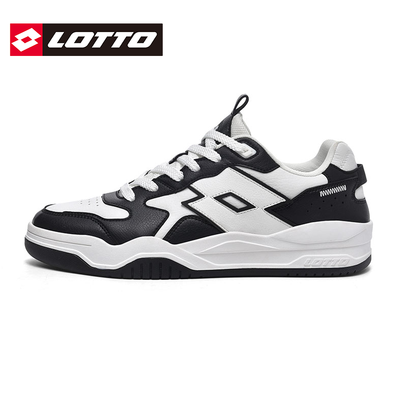 Lotto乐途厚底低帮休闲板鞋男