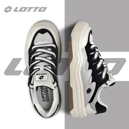 Lotto/乐途低帮休闲板鞋面包鞋