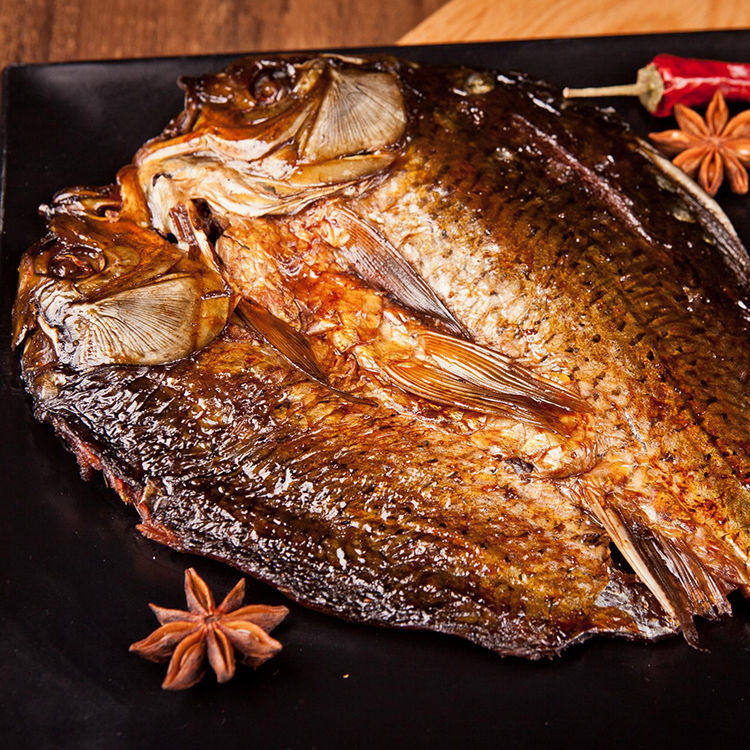 何敖魁酱板鱼158g湖南特产正宗香辣手撕酱板鱼小吃鱼尾零即食整条