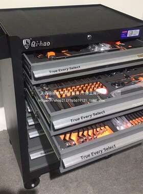 352件396件421件套七层重型维修工具车工具柜推车式工具箱多功能