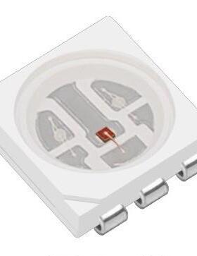 鸿利5060 LED黄光三芯 波段586-596nm 亮度＞600mcd