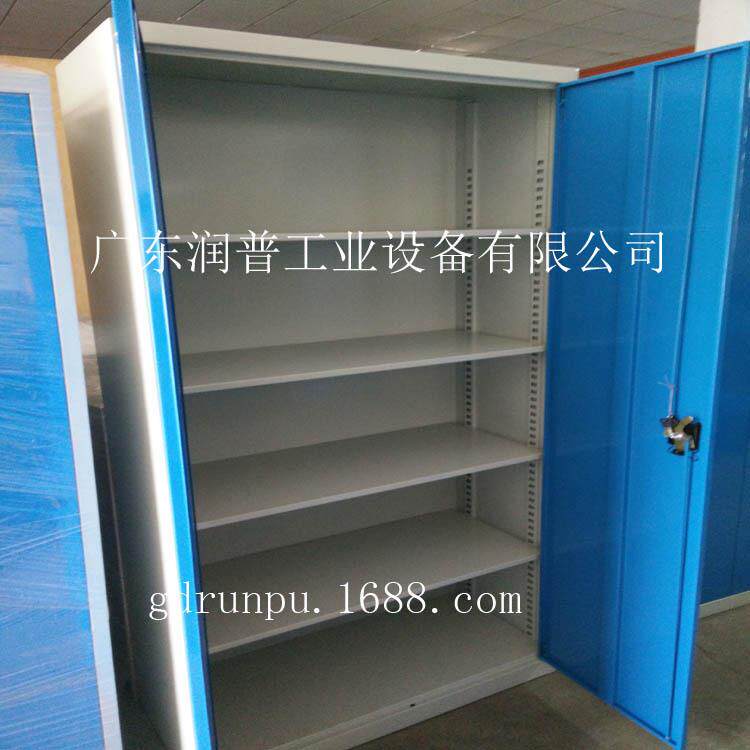 双开门推拉移动落地柜,物料存储放置工具柜,文件工具柜稳重