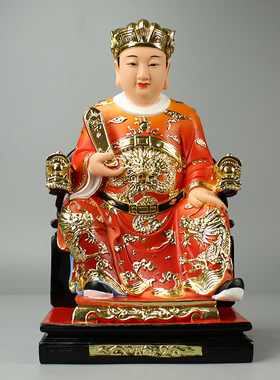 灶君神像灶王爷灶神神像厨房用品家用树脂司命灶君定福灶君小摆件