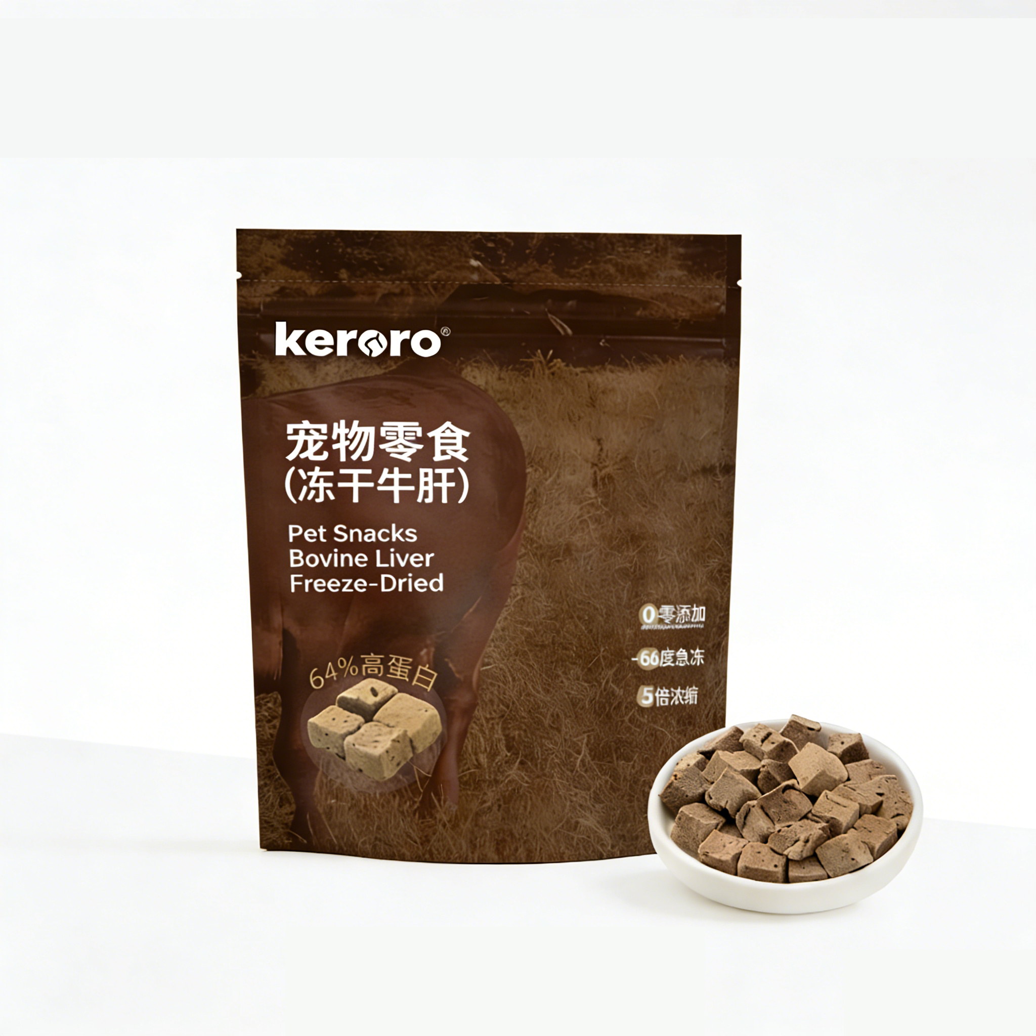 可噜噜 宠物猫零食 牛肝冻干粒幼猫成猫营养纯肉 100克,宠物/宠物食品及用品,猫冻干零食,淘宝优惠券,粉丝福利购,淘宝优惠卷