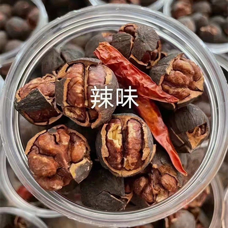 新货坚果特大特好剥手剥山核桃临安小核桃椒盐奶油水煮辣味罐装