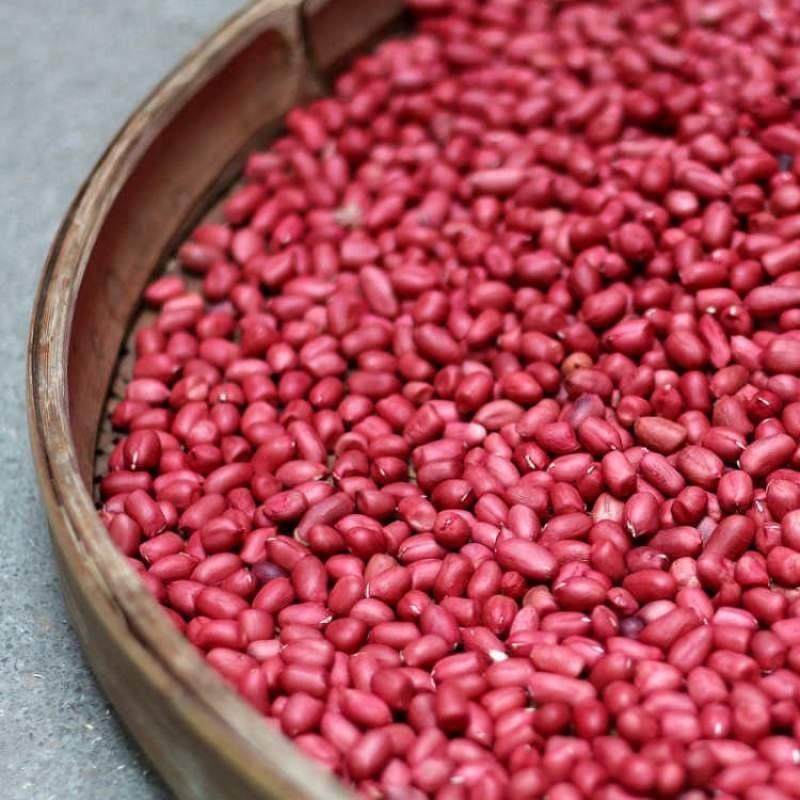 红衣花生米2023年新货生的剥壳红皮新鲜小粒下酒生花生米大粒花生