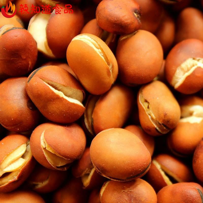 肃特产原味货甘炒蚕豆 盐炒酥脆大豆 炒豌豆坚果豆类零食散装500g