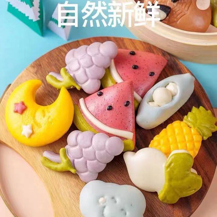 纯手工现做现发雪糕儿童卡通花样包点