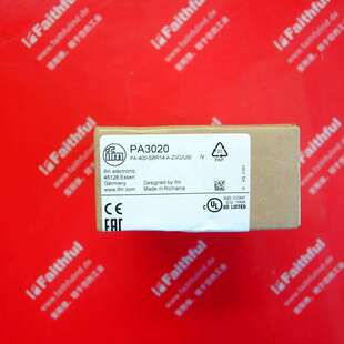 议价Ifm PA3020 压力感测器 PA-400-SBR14-A-ZVG/US/ /V