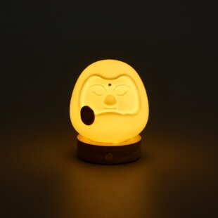 懒精灵佛陀陶瓷灯禅意文化玄学风水台灯浪漫礼品陶瓷灯摆件文创