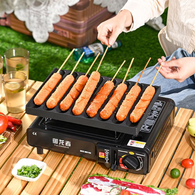 烤肠机商用网红摆摊淀粉肠卡式炉烤香肠火腿夜市路边摊脆皮肠烤盘,厨房/烹饪用具,烧烤盘,淘宝优惠券,粉丝福利购,淘宝优惠卷