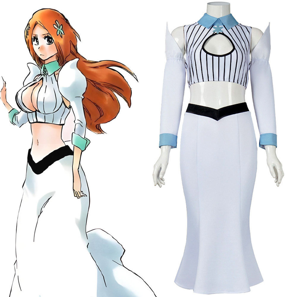 死神井上织姬cos服二次元游戏扮演服套装死神公主井上织姬cosplay
