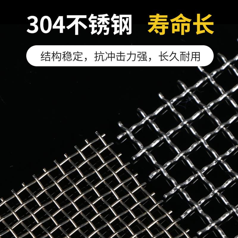加粗网轧振动筛网不锈钢工业30销1.5米编织网花下水道过滤不锈u.