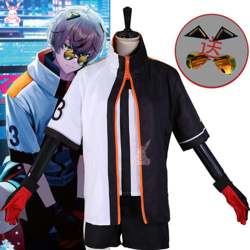 彩虹社cosEN组Albancosplay服装套休闲上衣日常装