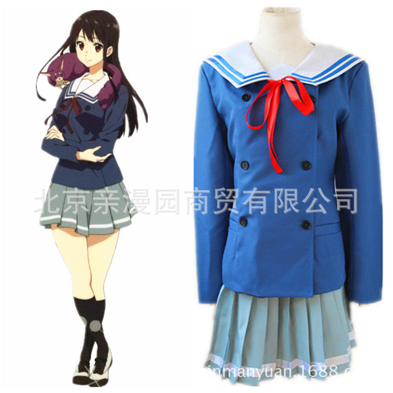 【】境界的彼方栗山未来校服制服动漫展表演出cosplay服装亲漫园