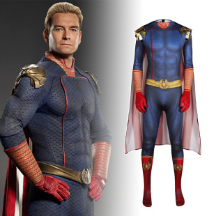 黑袍纠察队第三季cos服祖国人紧身衣披风英雄cosplay扮演服