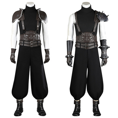 终幻想7：重生cosplaycos服游戏动漫服二次元套装扎克斯·菲尔