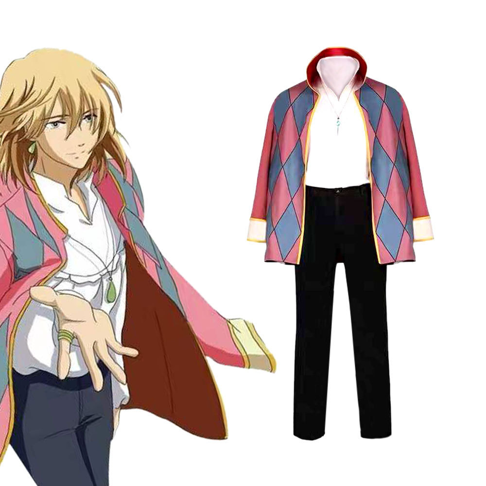 哈尔的移动城堡cos服哈尔cosplay动漫服装万圣节舞台表演服现货