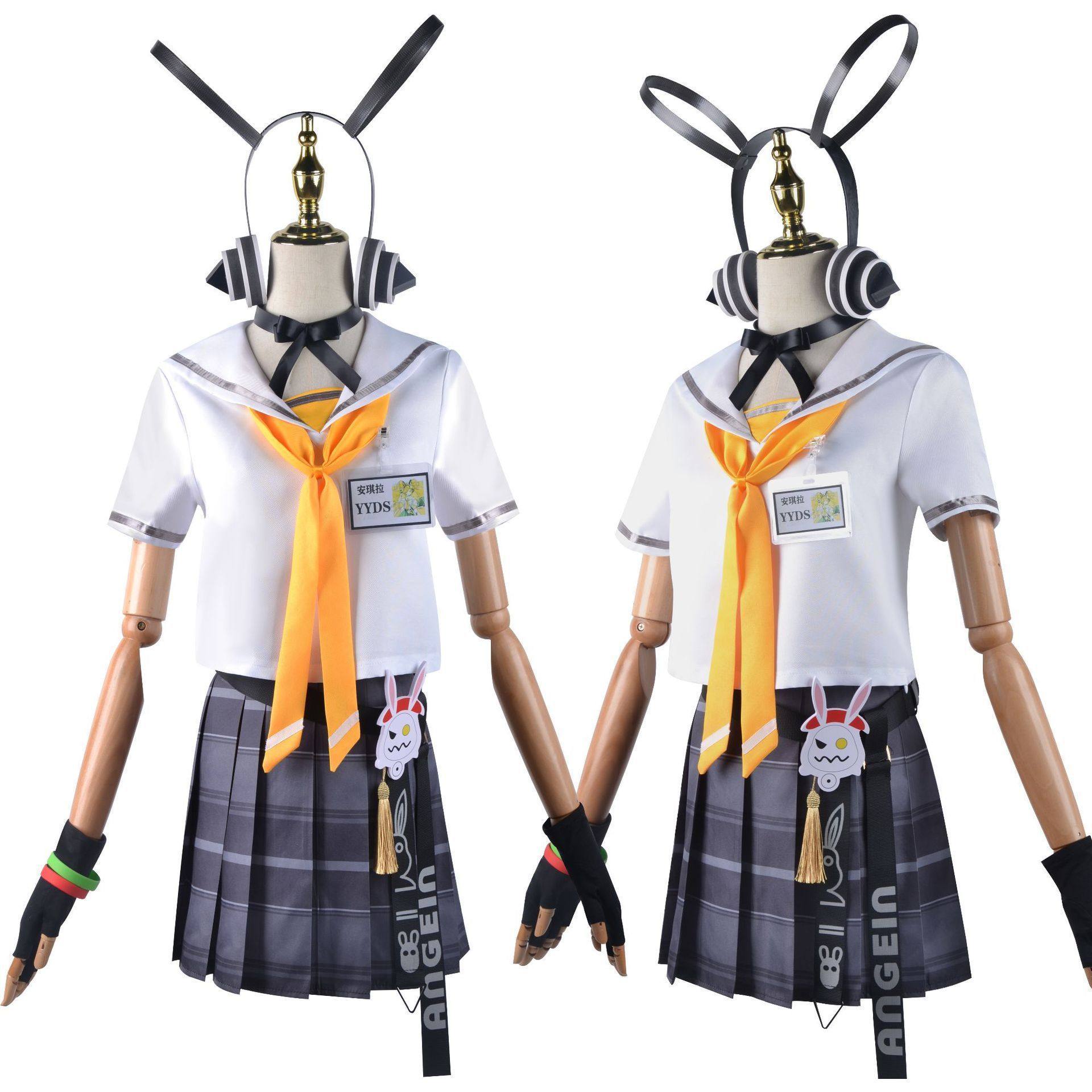 全套服安琪拉时之奇旅者漫画少女JK裙游戏cosplayS王者荣耀CO服装