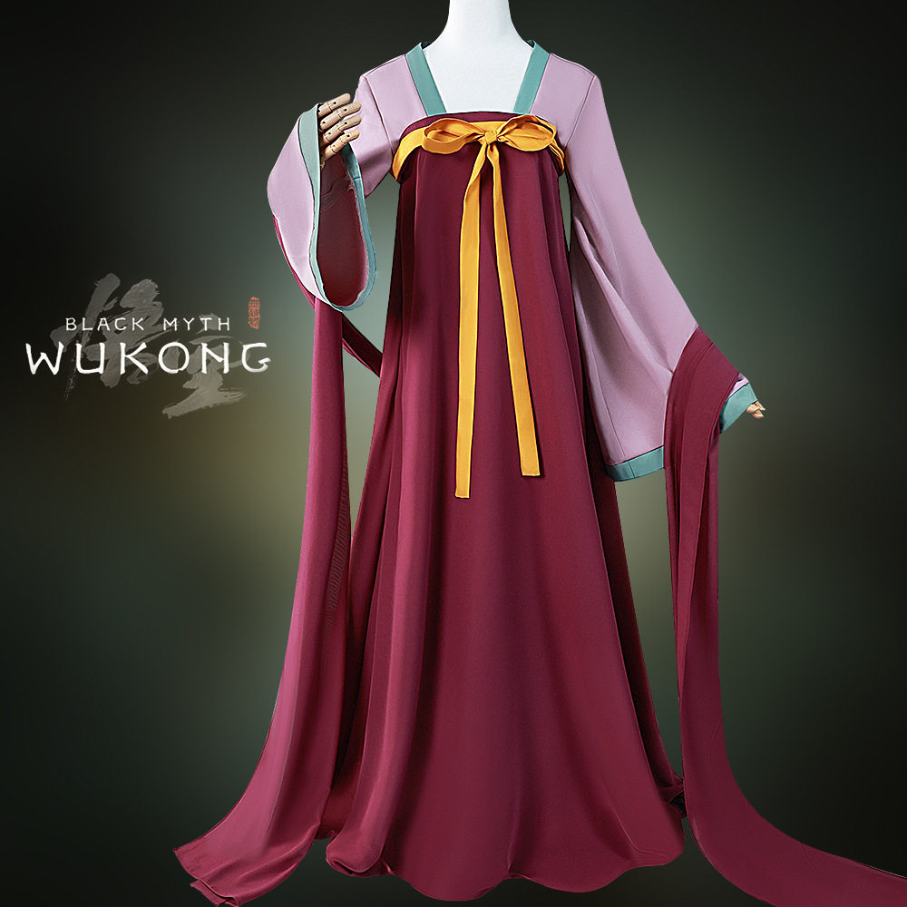 黑神话悟空cos服蜘蛛精紫蛛儿cosplay二次元动漫万圣节扮演服服装图片
