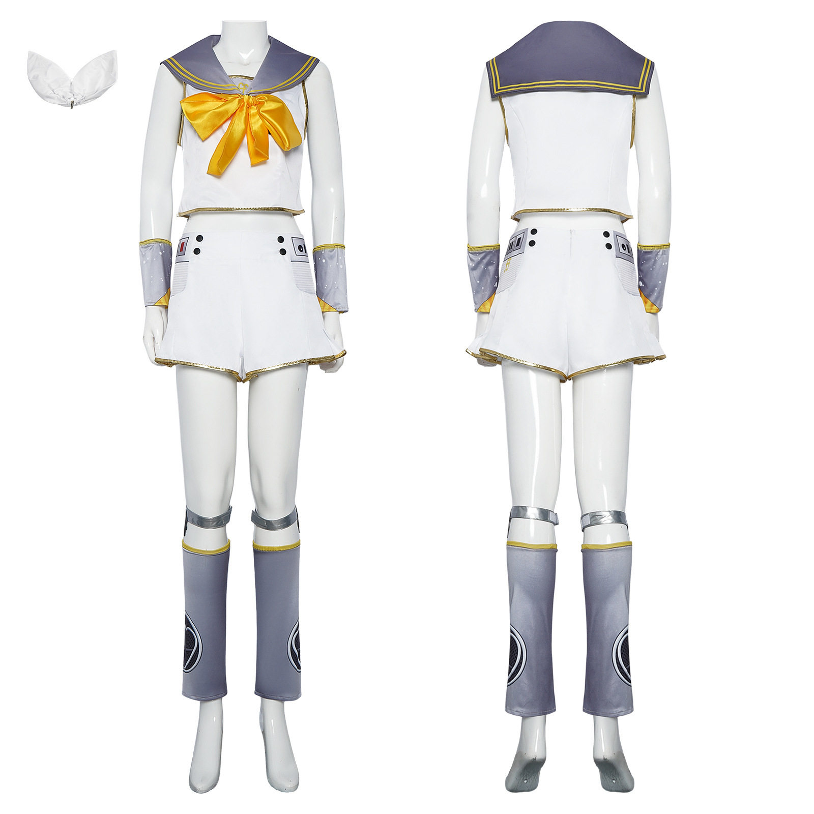 镜音双子cos服镜音铃cos服水手服万圣节cosplay舞台表演服装
