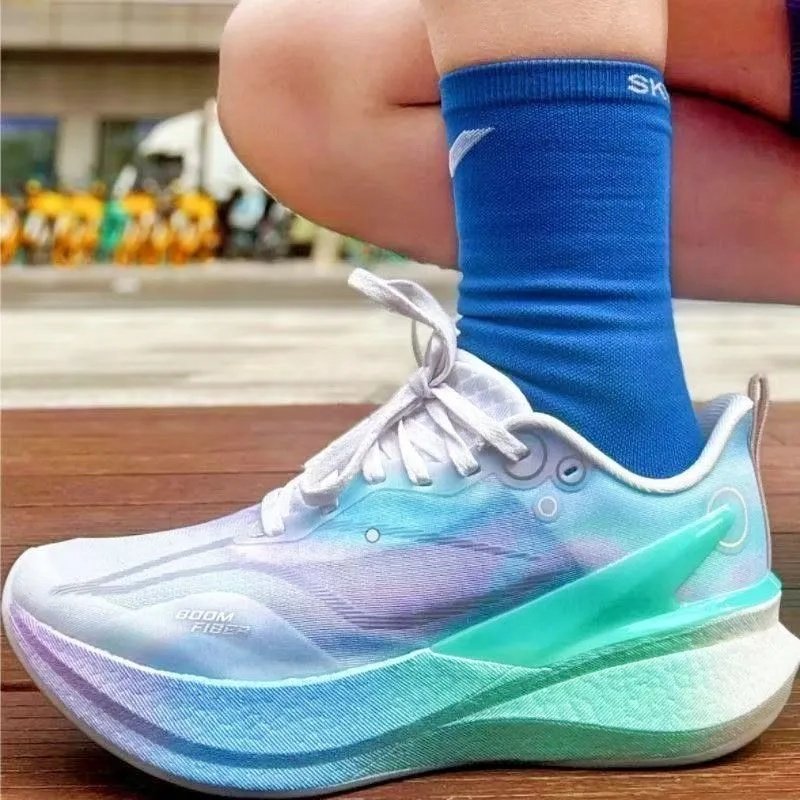 飞电5c碳板软弹跑鞋夏季新款超轻透气减震专业马拉松运动跑鞋