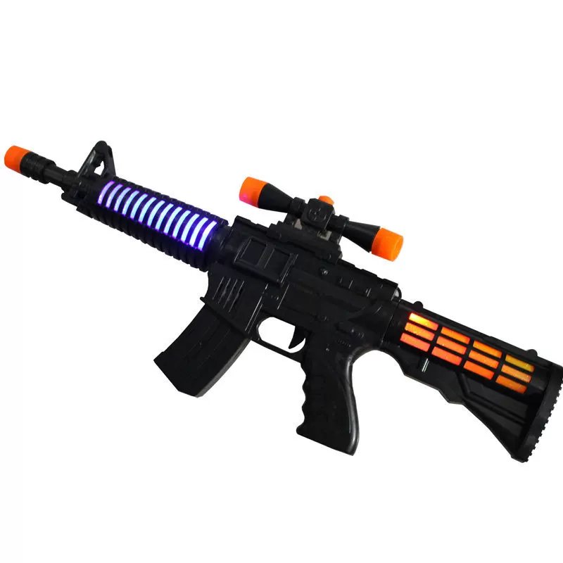 Новый детский светящийся игрушечный пистолет ELECTRC MUSC M4A1 Смулейтон Модель
