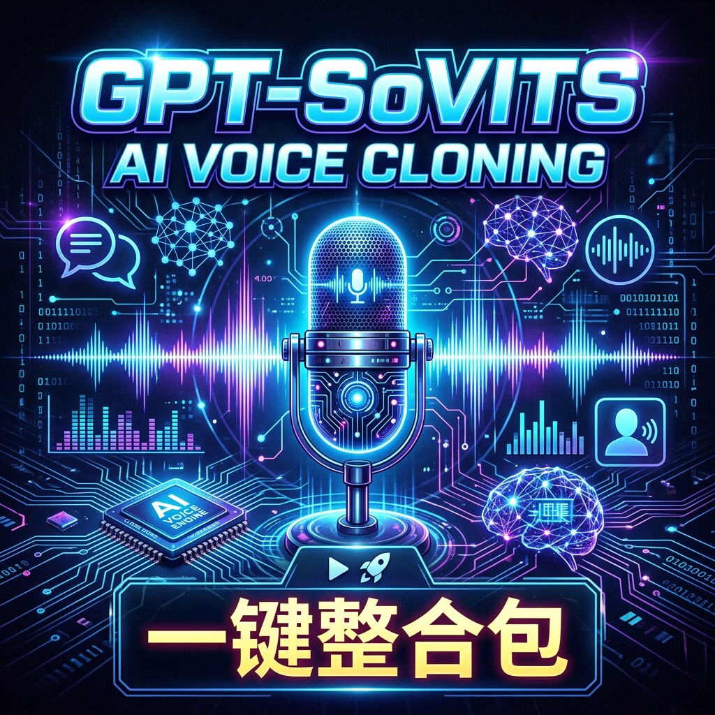GPT-SoVITSplus一键整合包免部署声音模拟配音软件语音克隆中文版
