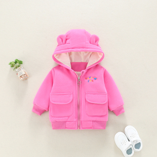 女童卫衣春秋装2026新款儿童装洋气婴儿卡通外套1一4岁宝宝上衣潮