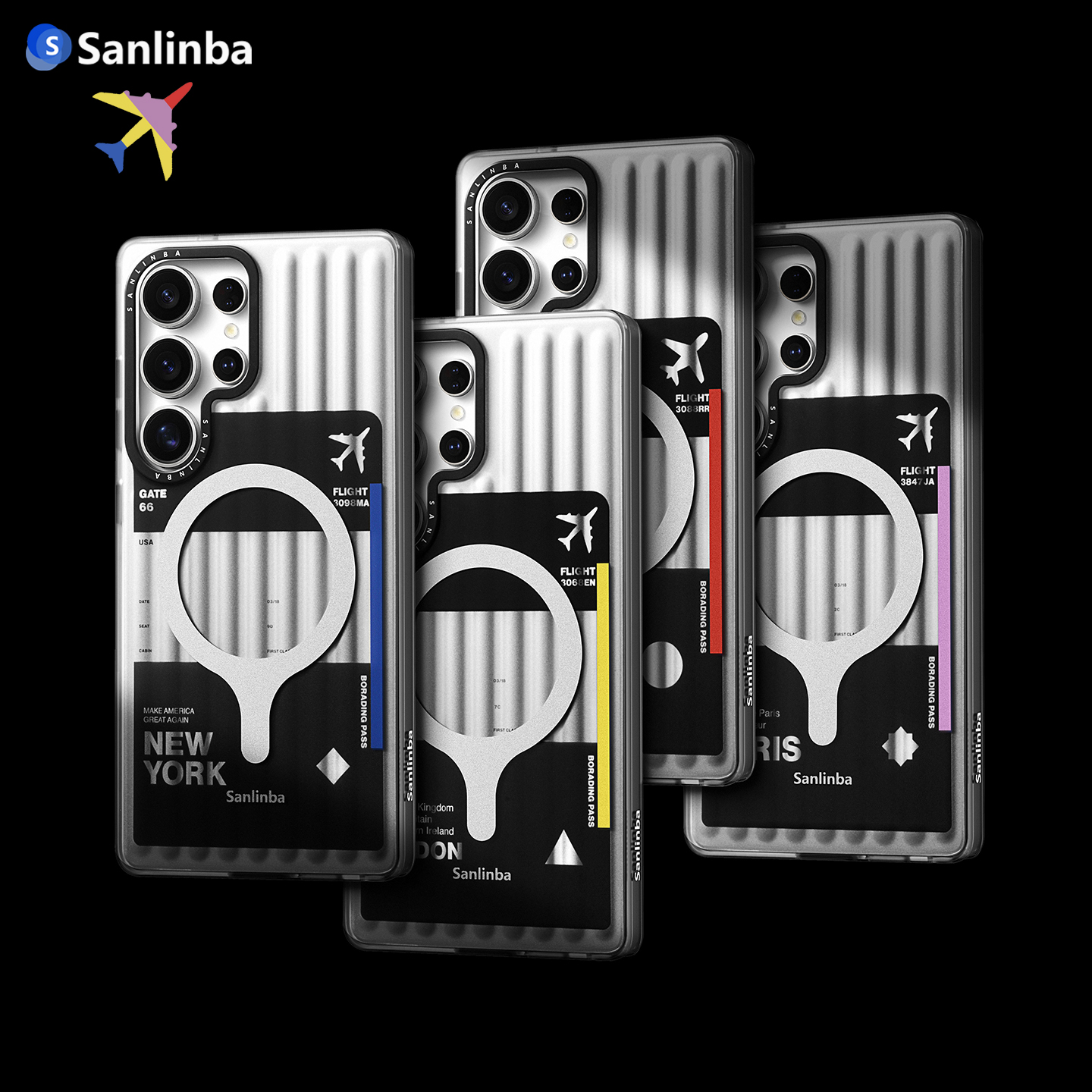 【登机牌行李箱】S25U磁吸手机壳