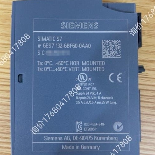 【议价】议价6ES7132-6BF60-0AA0 高品质99新,功能完好带包装,议