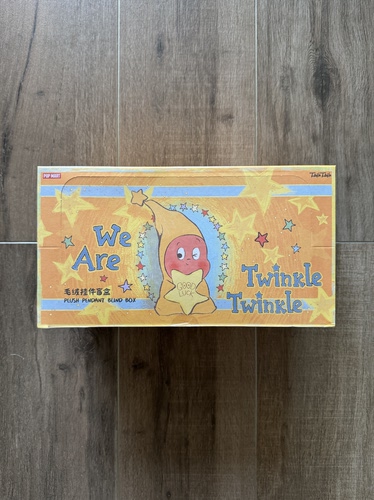 泡泡玛特POPMART我们都是星星人系列毛绒挂件盲盒Twinkle礼物潮玩