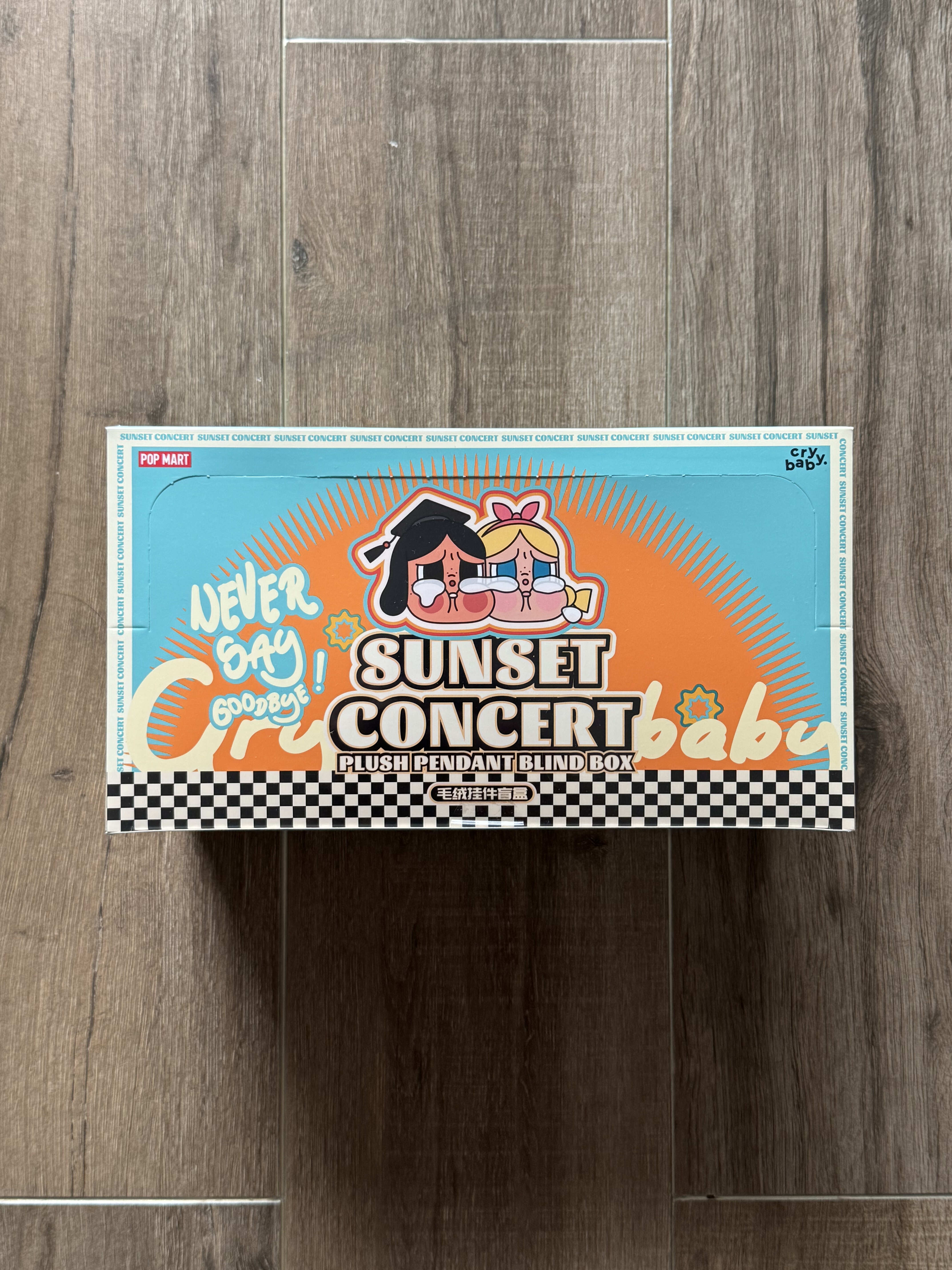 泡泡玛特 POP MART CRYBABY 哭娃 落日歌会系列 毛绒挂件 盲盒