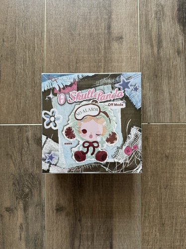 POPMART泡泡玛特SKULLPANDA不想不想系列SP贴贴公仔萌粒盲盒潮玩