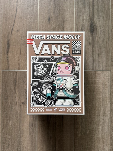 POP MART泡泡玛特 400%/1000% MEGA SPACE MOLLY 范斯VANS宇航员