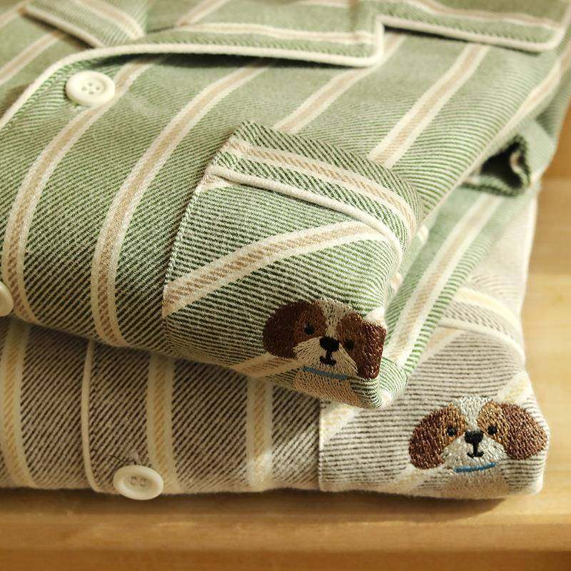 秋季情侣新品纯棉绒布简约休闲高级感条纹男士家居服长袖套装,女士内衣/男士内衣/家居服,睡衣/家居服套装,淘宝优惠券,粉丝福利购,淘宝优惠卷