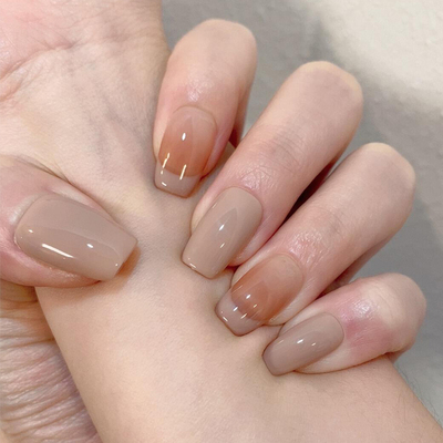 美甲穿戴甲2025新款秋冬高级感